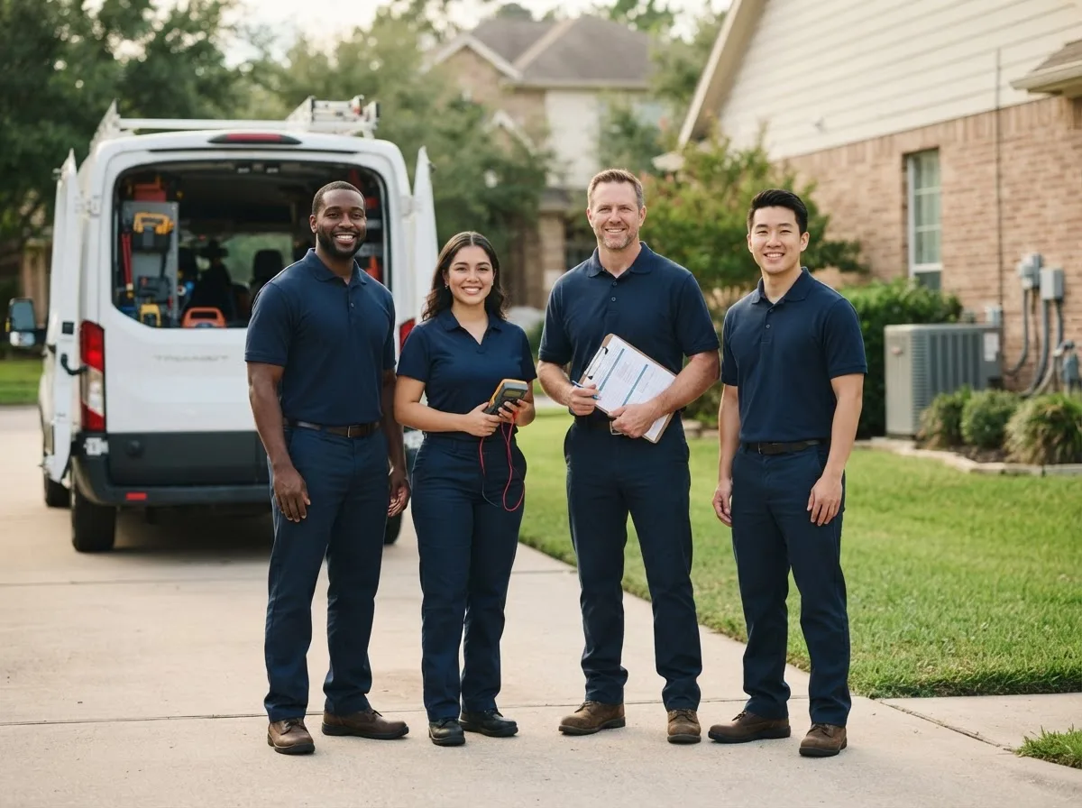 Certified HVAC technician near Denton, TX